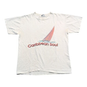 1987 Jimmy Buffett's Caribbean Soul Tour T shirt